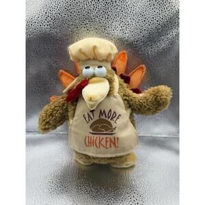 Dan Dee Turkey Eat More Chicken Musical Singing Dancing Plush w/Tags